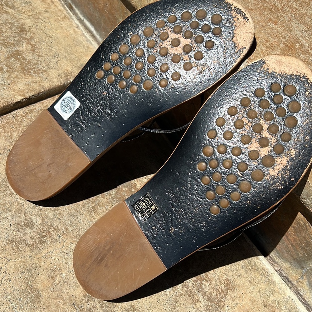 Pedro Garcia Beautiful black sparkly sandals - Picture 4 of 5